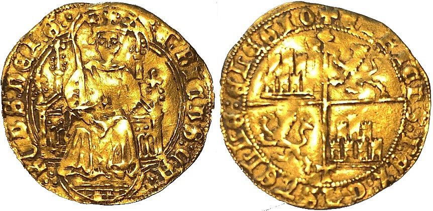 Tipo 3. Enrique de la Silla Alta y Baja de oro