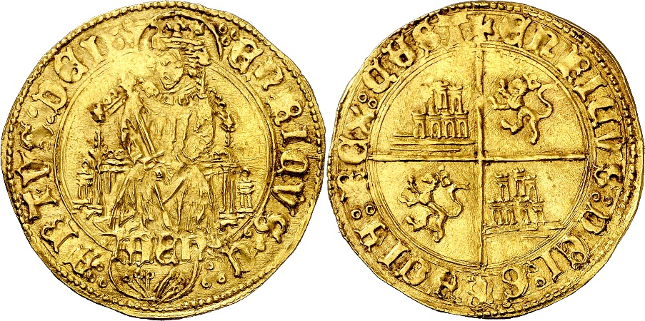 Tipo 3. Enrique de la Silla Alta y Baja de oro