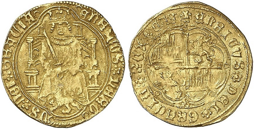 Tipo 3. Enrique de la Silla Alta y Baja de oro