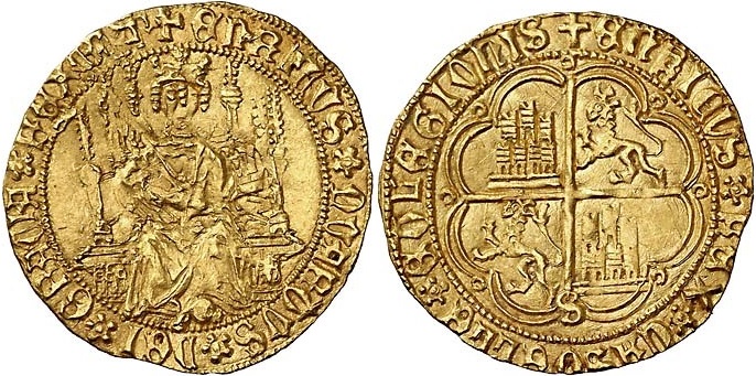 Tipo 3. Enrique de la Silla Alta y Baja de oro
