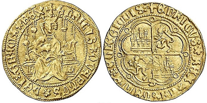 Tipo 3. Enrique de la Silla Alta y Baja de oro