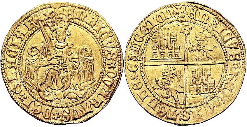 Tipo 3. Enrique de la Silla Alta y Baja de oro
