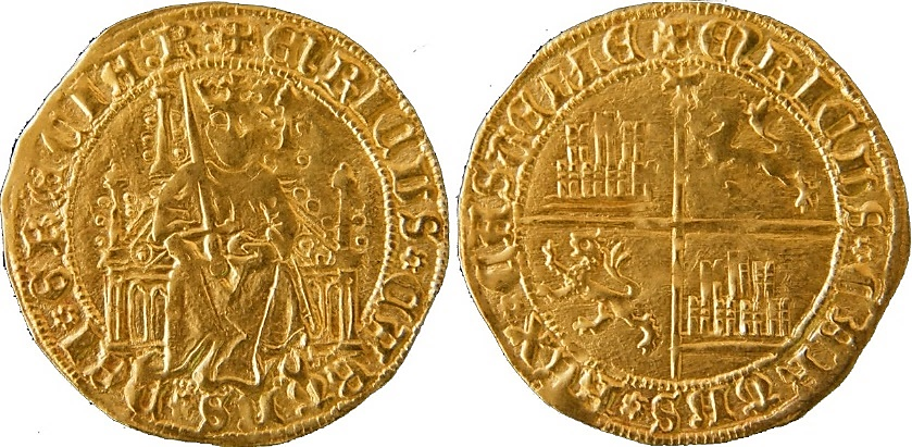 Tipo 3. Enrique de la Silla Alta y Baja de oro