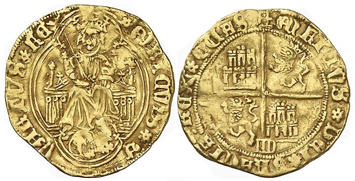 Tipo 3. Enrique de la Silla Alta y Baja de oro