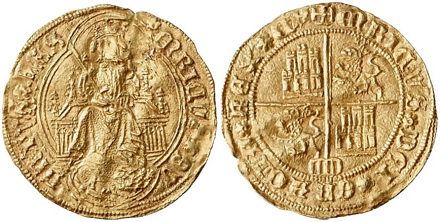 Tipo 3. Enrique de la Silla Alta y Baja de oro