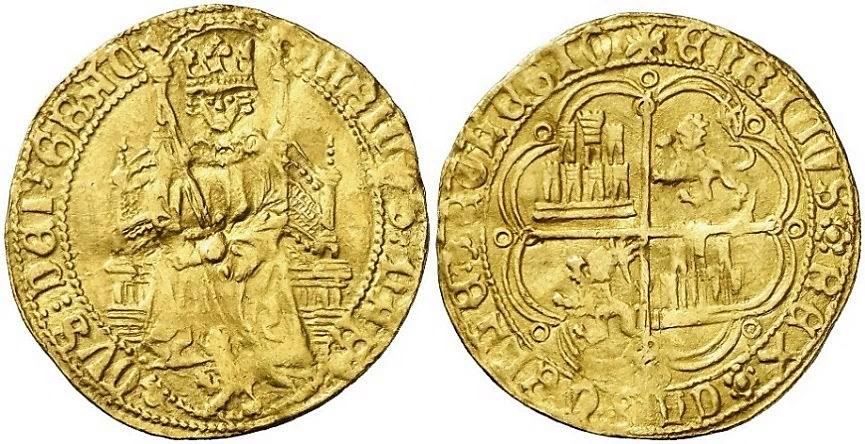 Tipo 3. Enrique de la Silla Alta y Baja de oro