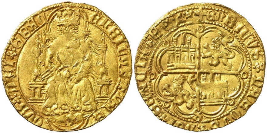 Tipo 3. Enrique de la Silla Alta y Baja de oro