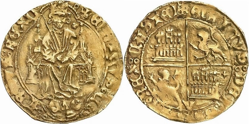 Tipo 3. Enrique de la Silla Alta y Baja de oro