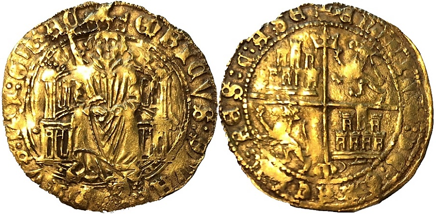 Tipo 3. Enrique de la Silla Alta y Baja de oro