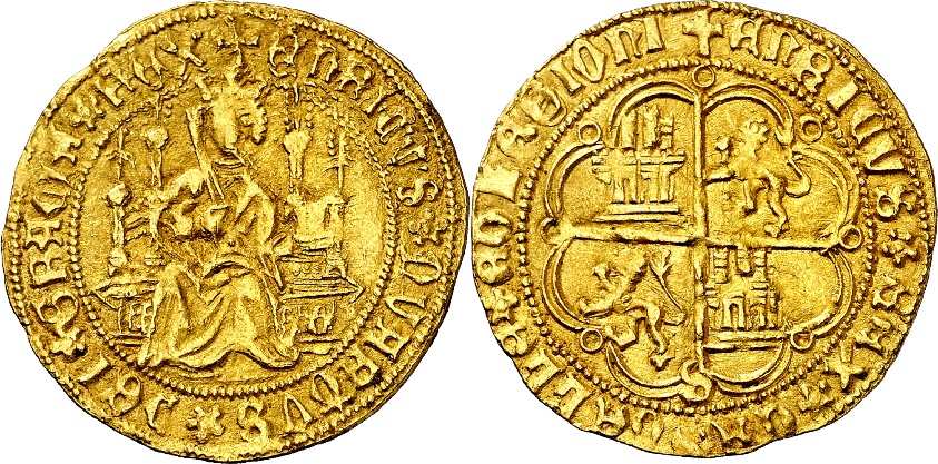 Tipo 3. Enrique de la Silla Alta y Baja de oro