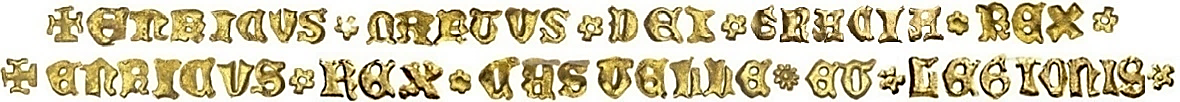 Tipo 3. Enrique de la Silla Alta y Baja de oro