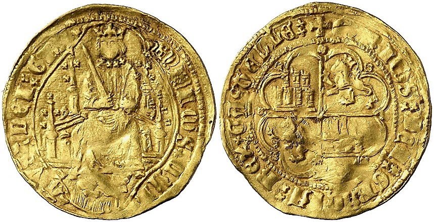 Tipo 3. Enrique de la Silla Alta y Baja de oro