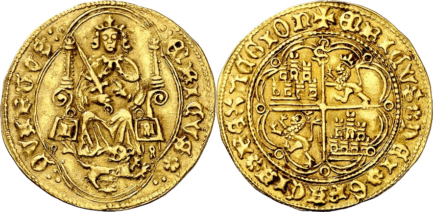 Tipo 3. Enrique de la Silla Alta y Baja de oro