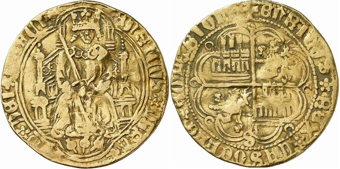 Tipo 3. Enrique de la Silla Alta y Baja de oro