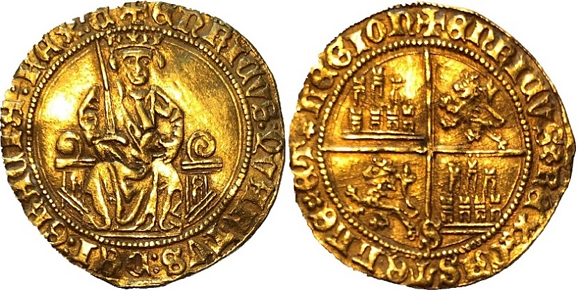Tipo 3. Enrique de la Silla Alta y Baja de oro