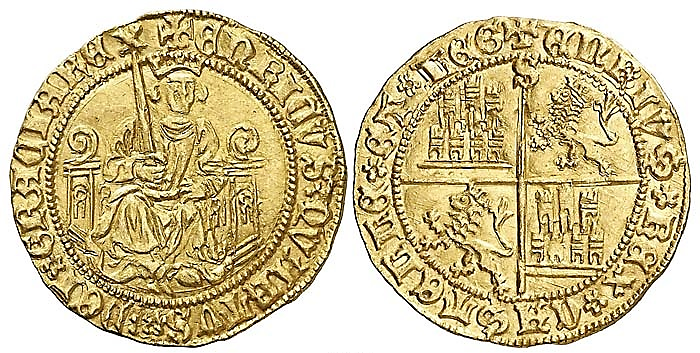 Tipo 3. Enrique de la Silla Alta y Baja de oro