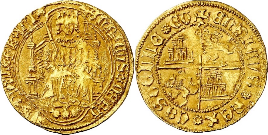 Tipo 3. Enrique de la Silla Alta y Baja de oro