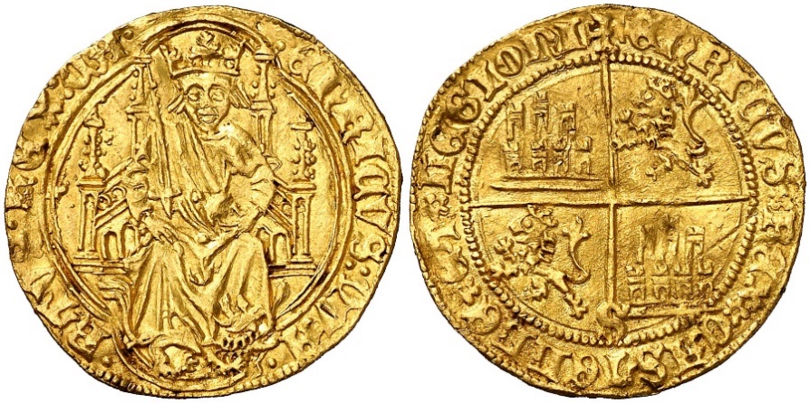Tipo 3. Enrique de la Silla Alta y Baja de oro