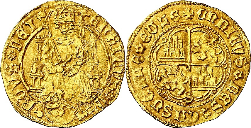 Tipo 3. Enrique de la Silla Alta y Baja de oro