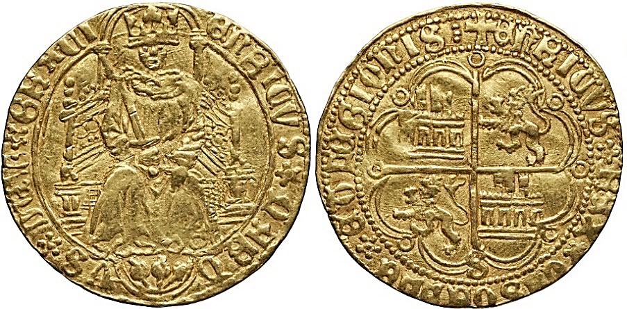 Tipo 3. Enrique de la Silla Alta y Baja de oro