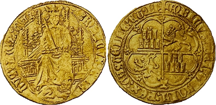 Tipo 3. Enrique de la Silla Alta y Baja de oro