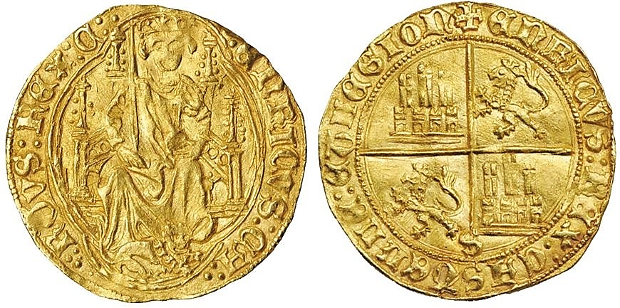 Tipo 3. Enrique de la Silla Alta y Baja de oro