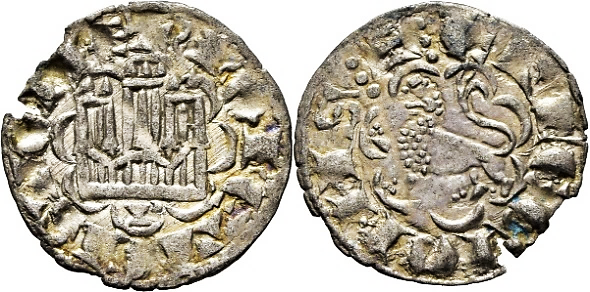 Tipo 11. &ldquo;Moneda Nueva Blanca&rdquo; Alfons&iacute;