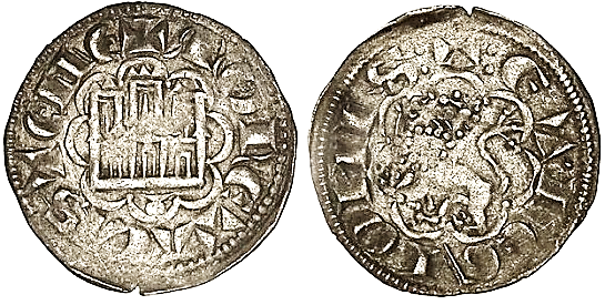 Tipo 11. &ldquo;Moneda Nueva Blanca&rdquo; Alfons&iacute;