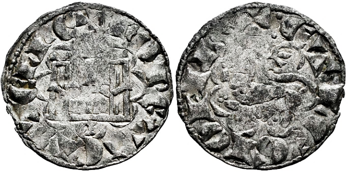 Tipo 11. &ldquo;Moneda Nueva Blanca&rdquo; Alfons&iacute;