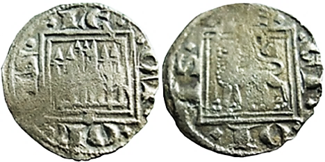 Tipo 14. &ldquo;Moneda de Cobre&rdquo; Alfons&iacute;, Pugesa