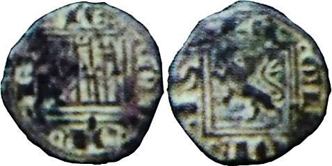 Tipo 14. &ldquo;Moneda de Cobre&rdquo; Alfons&iacute;, Pugesa