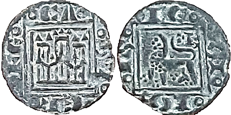 Tipo 14. &ldquo;Moneda de Cobre&rdquo; Alfons&iacute;, Pugesa
