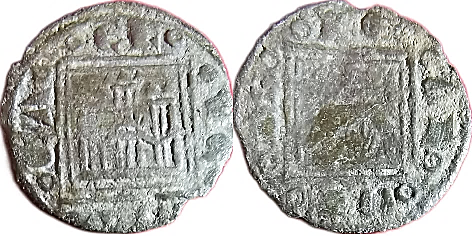 Tipo 14. &ldquo;Moneda de Cobre&rdquo; Alfons&iacute;, Pugesa