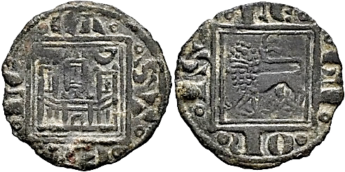 Tipo 14. &ldquo;Moneda de Cobre&rdquo; Alfons&iacute;, Pugesa