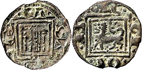 Tipo 14. &ldquo;Moneda de Cobre&rdquo; Alfons&iacute;, Pugesa
