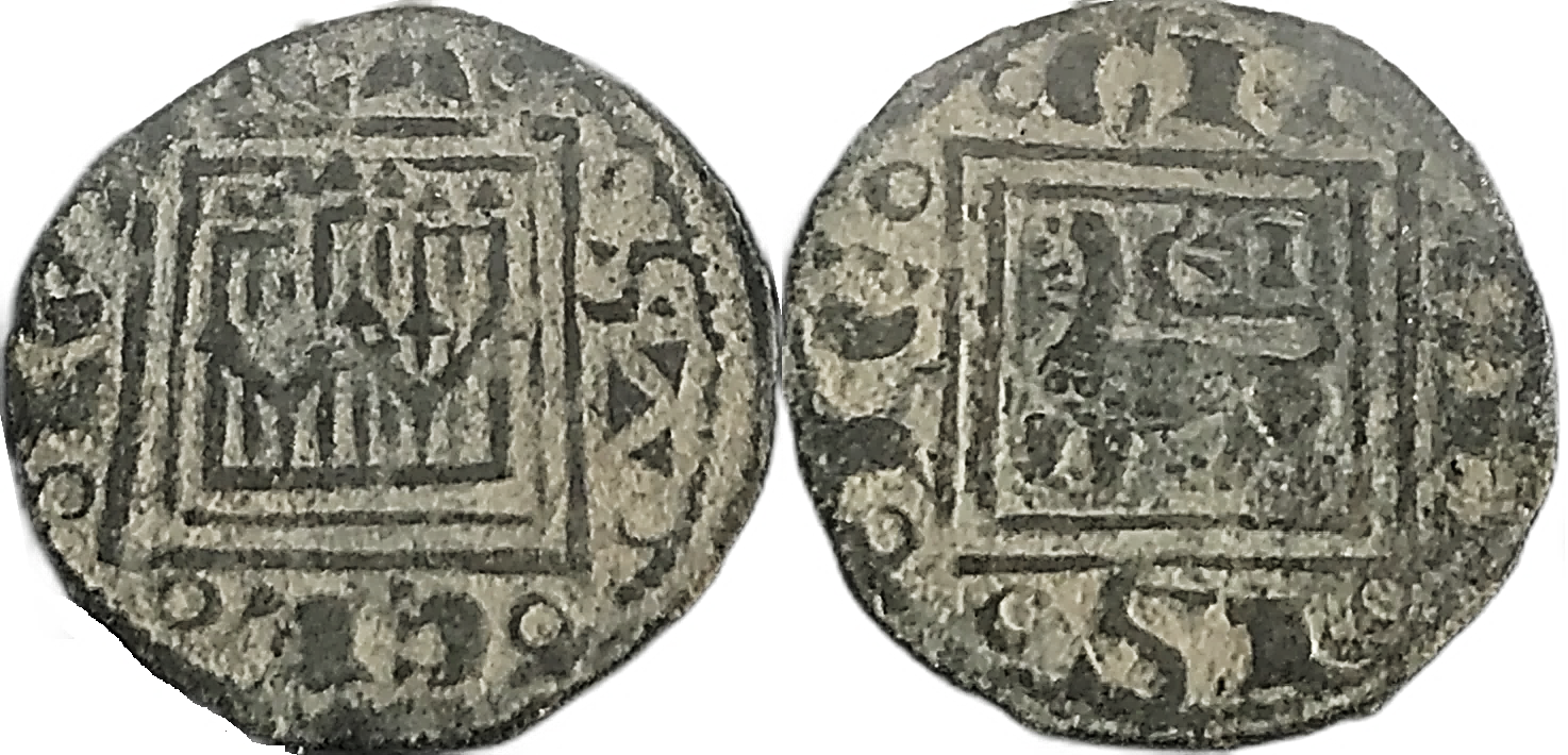 Tipo 14. &ldquo;Moneda de Cobre&rdquo; Alfons&iacute;, Pugesa