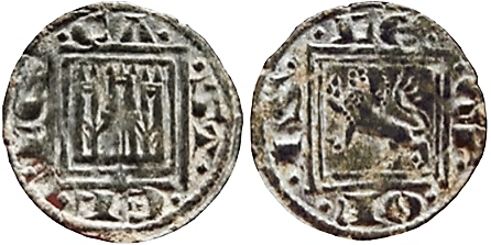 Tipo 14. &ldquo;Moneda de Cobre&rdquo; Alfons&iacute;, Pugesa