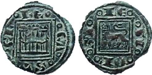 Tipo 14. &ldquo;Moneda de Cobre&rdquo; Alfons&iacute;, Pugesa