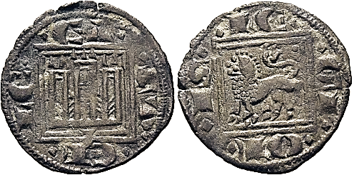 Tipo 14. &ldquo;Moneda de Cobre&rdquo; Alfons&iacute;, Pugesa