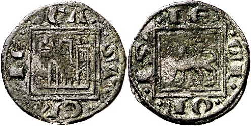 Tipo 14. &ldquo;Moneda de Cobre&rdquo; Alfons&iacute;, Pugesa