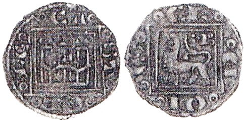 Tipo 14. &ldquo;Moneda de Cobre&rdquo; Alfons&iacute;, Pugesa