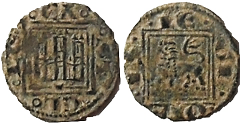 Tipo 14. &ldquo;Moneda de Cobre&rdquo; Alfons&iacute;, Pugesa
