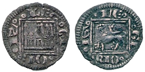 Tipo 14. &ldquo;Moneda de Cobre&rdquo; Alfons&iacute;, Pugesa