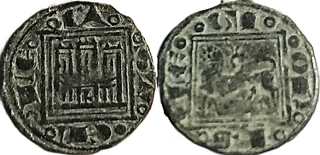 Tipo 14. &ldquo;Moneda de Cobre&rdquo; Alfons&iacute;, Pugesa