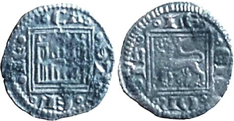 Tipo 14. &ldquo;Moneda de Cobre&rdquo; Alfons&iacute;, Pugesa