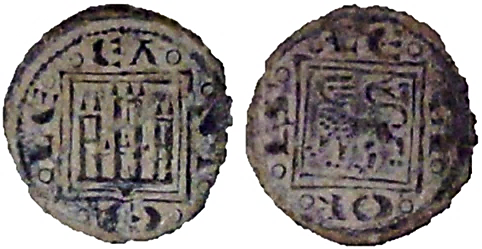 Tipo 14. &ldquo;Moneda de Cobre&rdquo; Alfons&iacute;, Pugesa