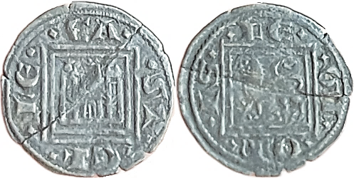 Tipo 14. &ldquo;Moneda de Cobre&rdquo; Alfons&iacute;, Pugesa
