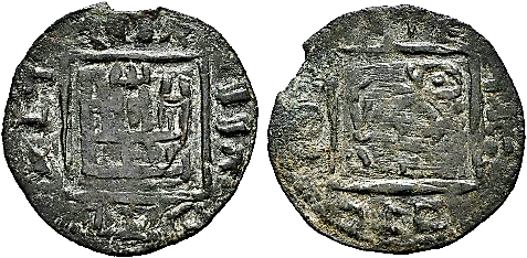 Tipo 14. &ldquo;Moneda de Cobre&rdquo; Alfons&iacute;, Pugesa