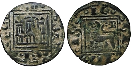 Tipo 14. &ldquo;Moneda de Cobre&rdquo; Alfons&iacute;, Pugesa