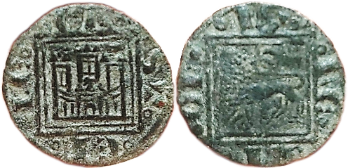 Tipo 14. &ldquo;Moneda de Cobre&rdquo; Alfons&iacute;, Pugesa